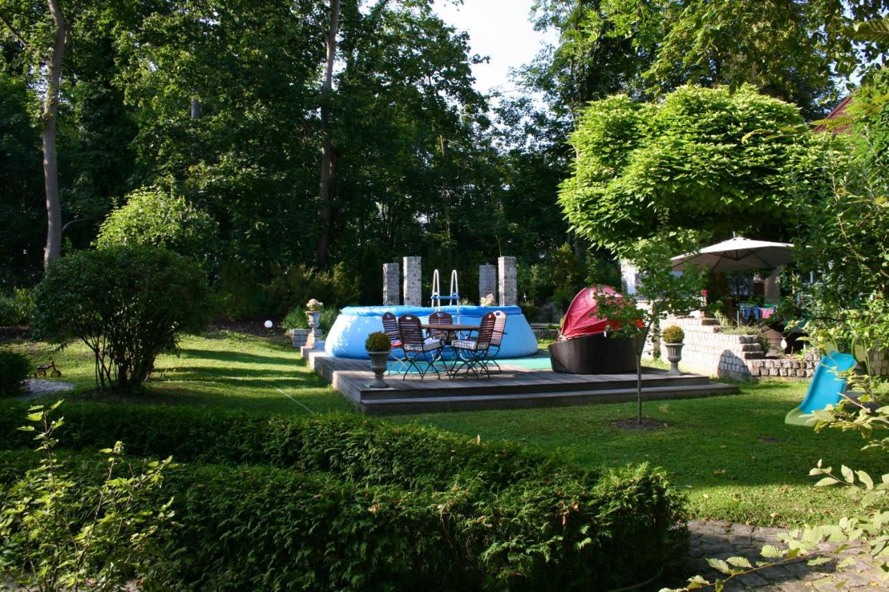 Ferienwohnung Zur Blauente Гюнцбург Экстерьер фото